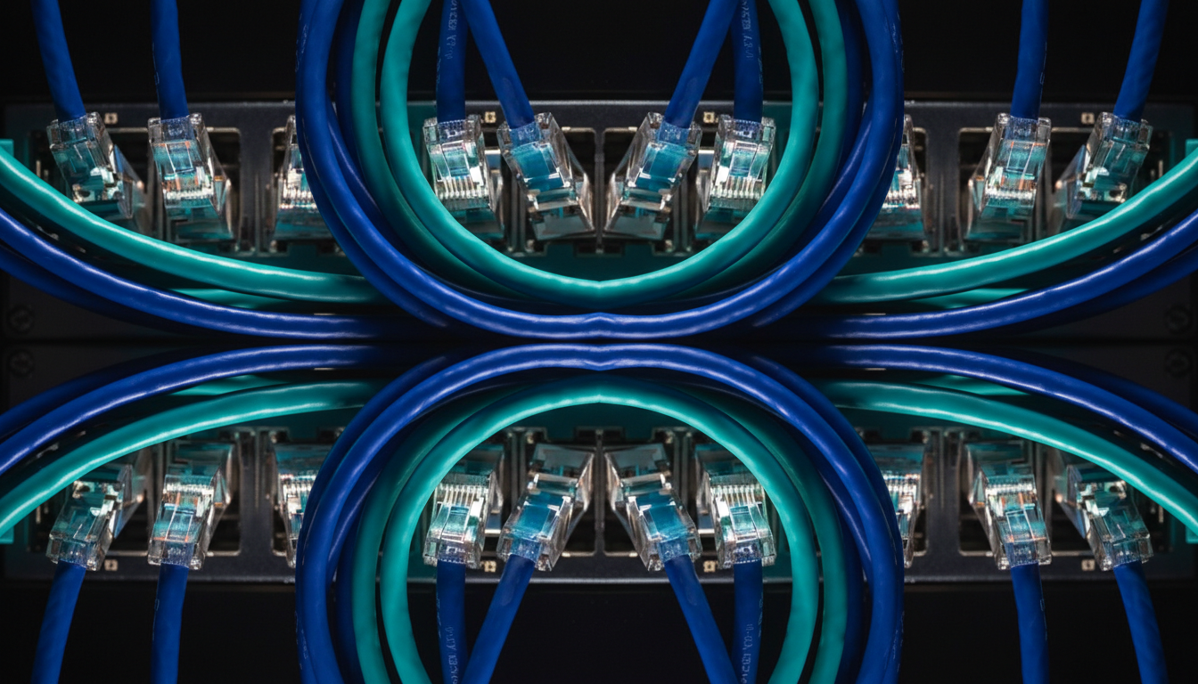 Structured business network cabling and infrastructure